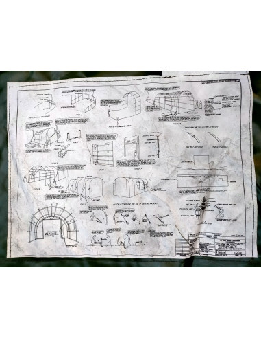 Interior tienda de campaña militar US original NUEVO