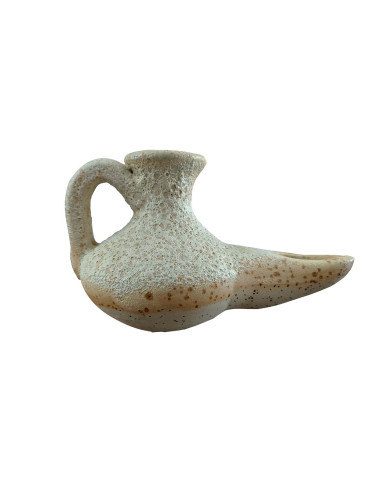 Lámpara de aceite artesanal esmaltada Mylitaria