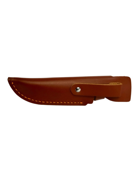 Cuchillo de caza con mango de madera